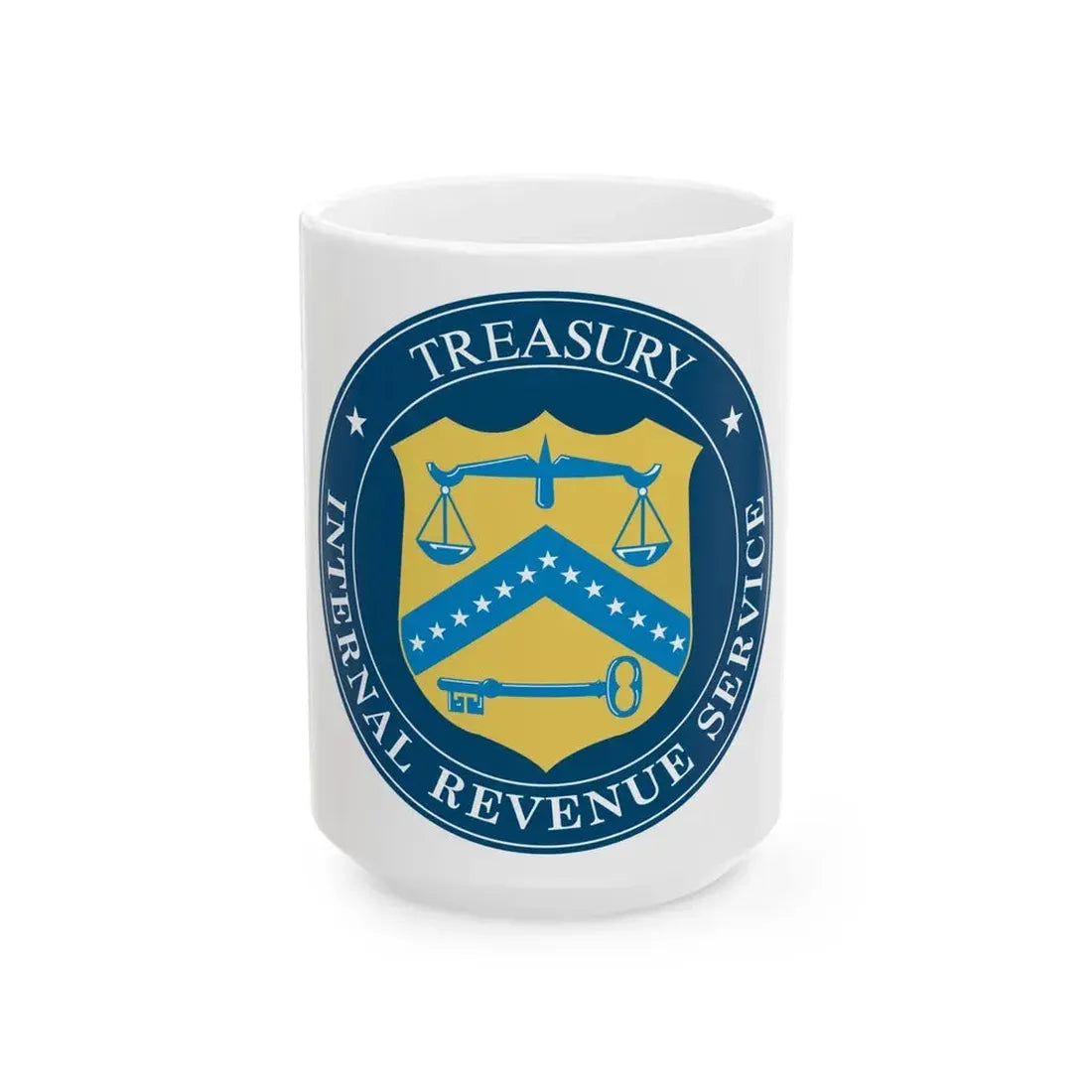 Internal Revenue Service - White Coffee Mug 15oz - Go Mug Yourself