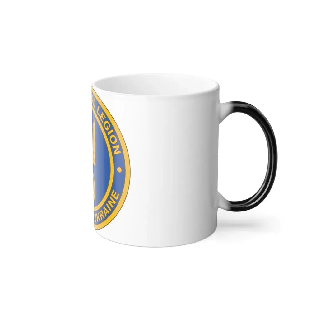 International Legion of Territorial Defense of Ukraine (Ukraine) Color Changing Mug 11oz - Go Mug Yourself