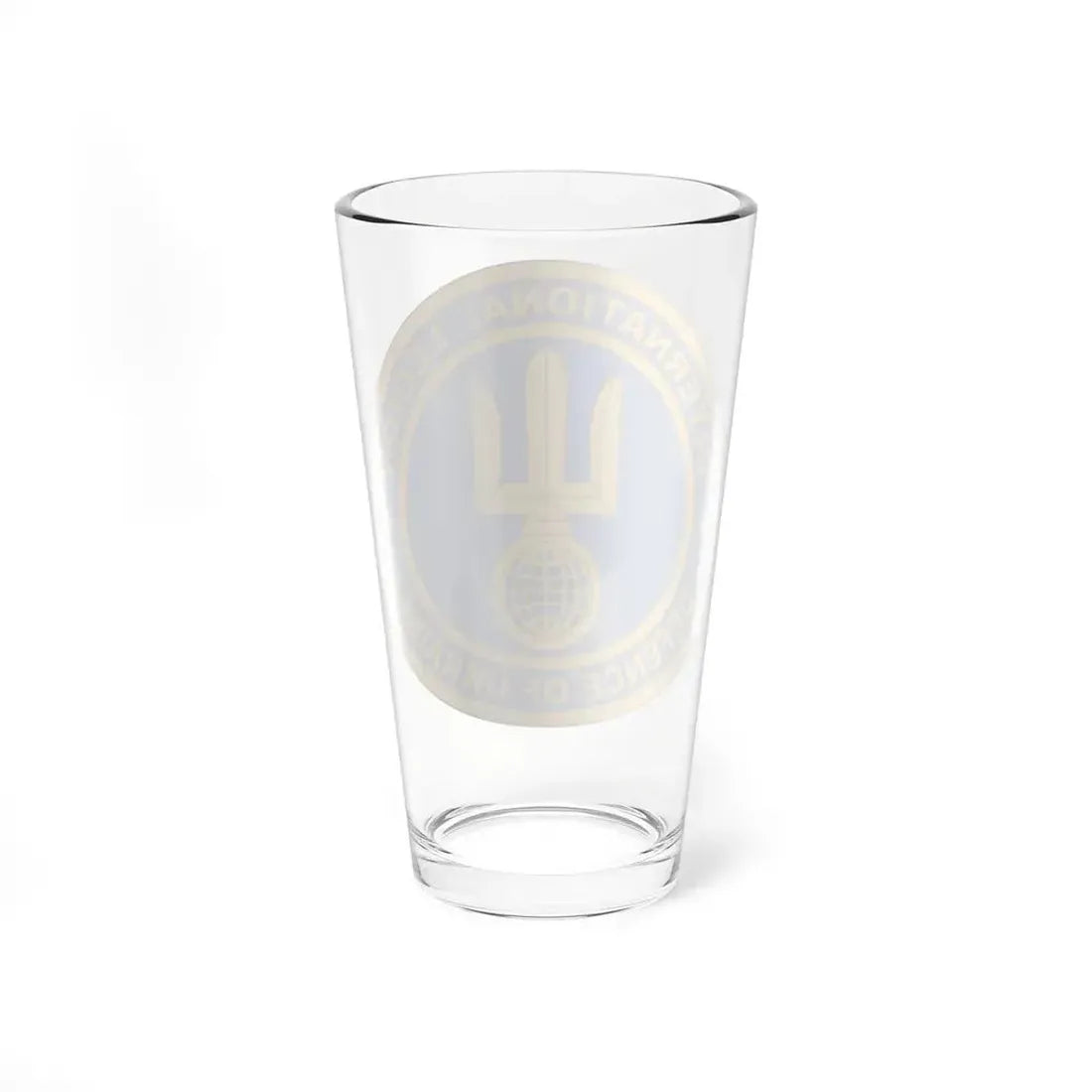 International Legion of Territorial Defense of Ukraine (Ukraine) Pint Glass 16oz - Go Mug Yourself