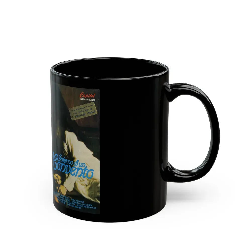 INTERNO DI UN CONVENTO (VHS COVER) - Black Coffee Mug - Go Mug Yourself