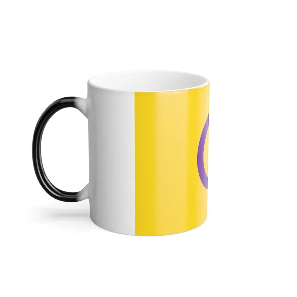 Intersex Pride Flag - Color Changing Mug 11oz - Go Mug Yourself