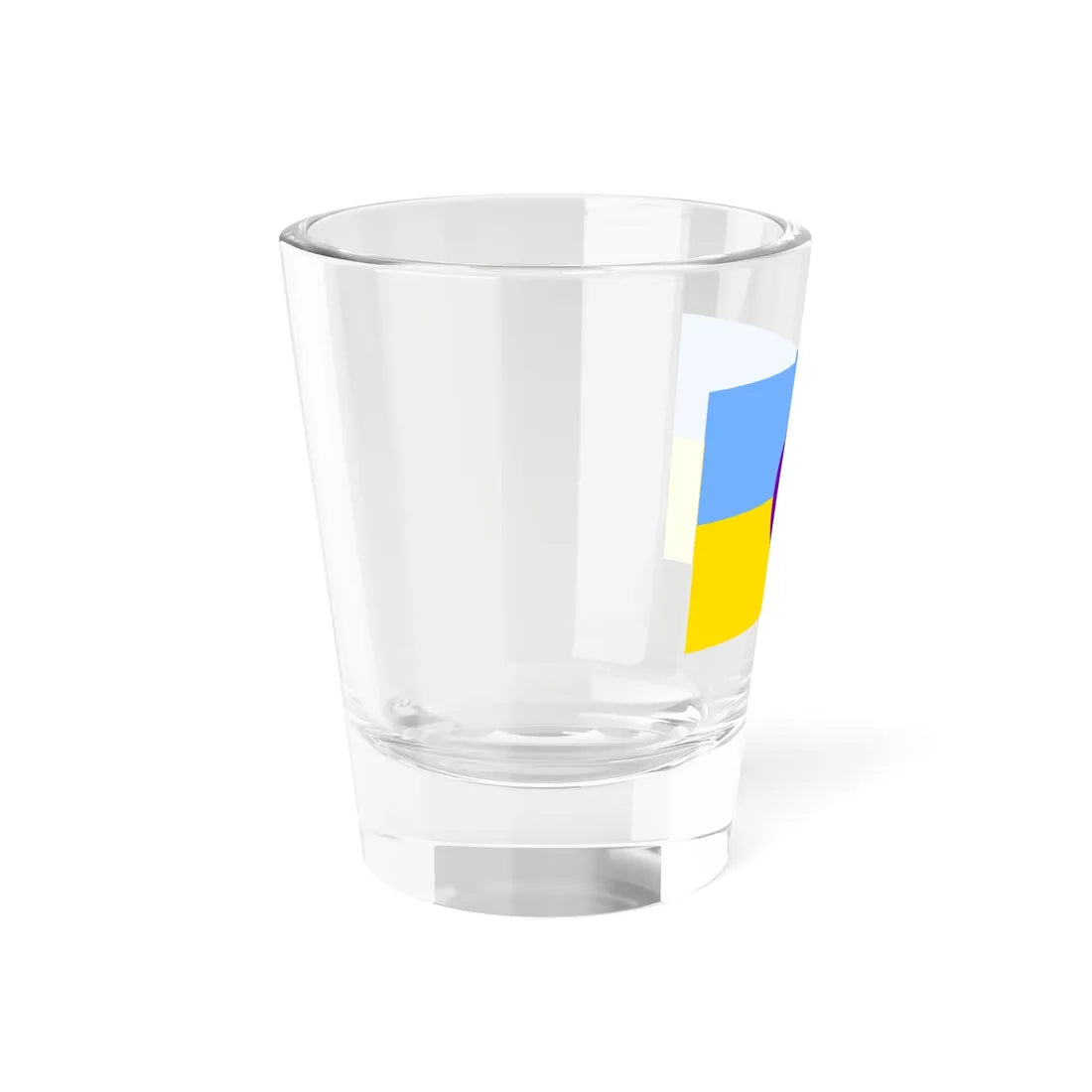 Intersex Ukrainian Flag (Ukraine) Shot Glass 1.5oz - Go Mug Yourself
