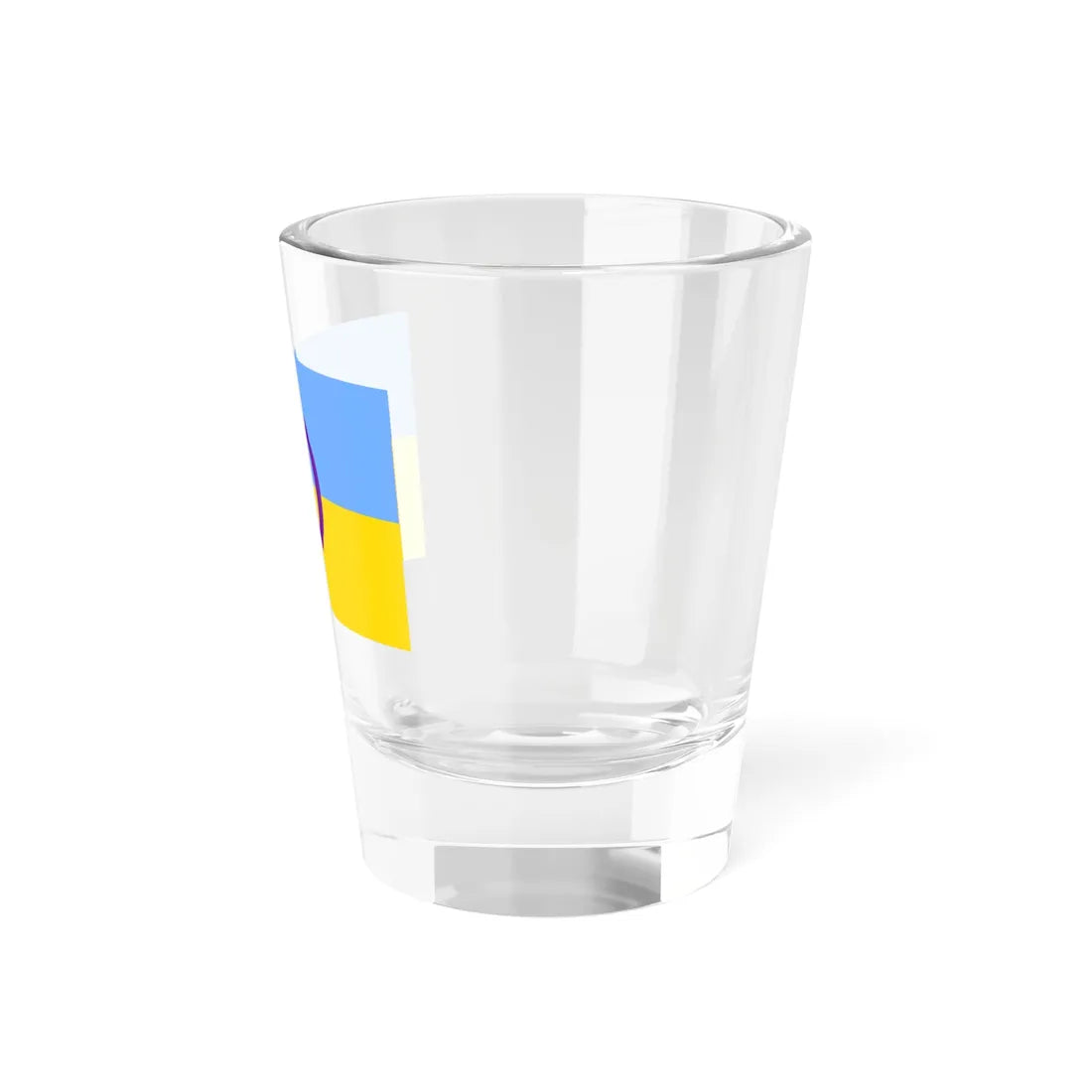 Intersex Ukrainian Flag (Ukraine) Shot Glass 1.5oz - Go Mug Yourself