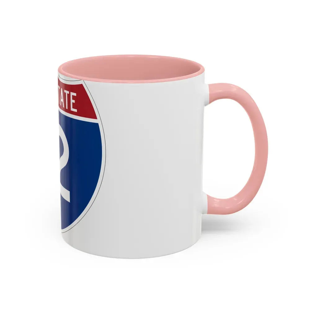 Interstate 12 (U.S. Highways) Accent Coffee Mug - Go Mug Yourself