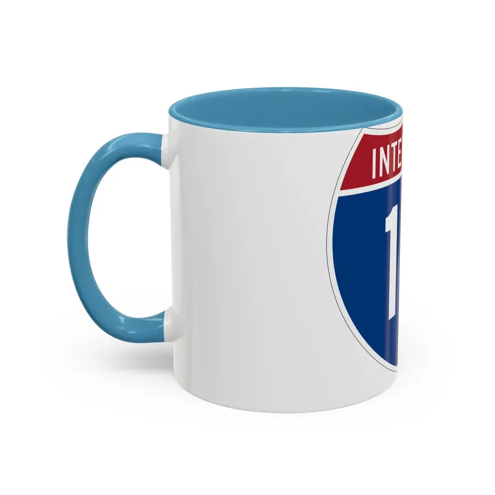 Interstate 12 (U.S. Highways) Accent Coffee Mug - Go Mug Yourself