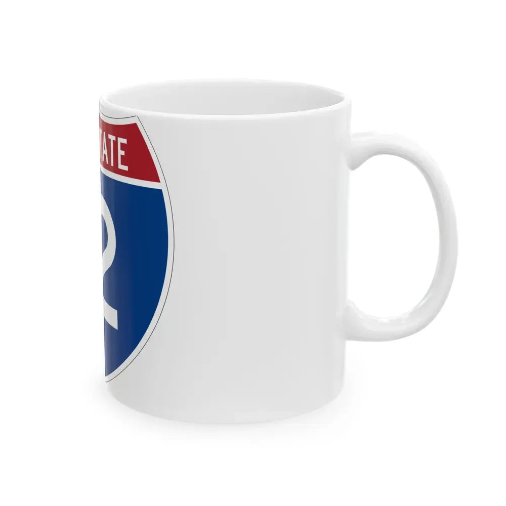 Interstate 12 (U.S. Highways) White Coffee Mug - Go Mug Yourself