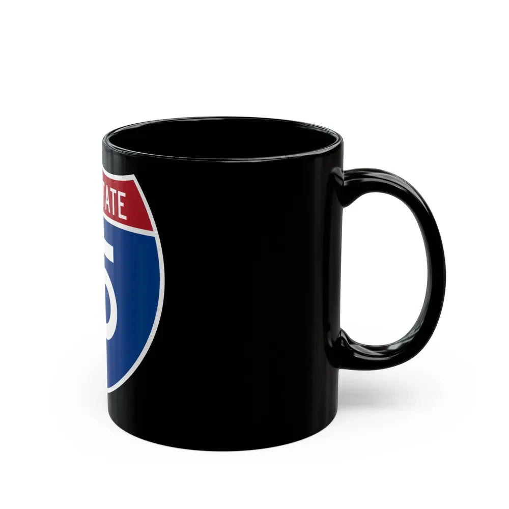 Interstate 15 (U.S. Highways) Black Coffee Mug - Go Mug Yourself