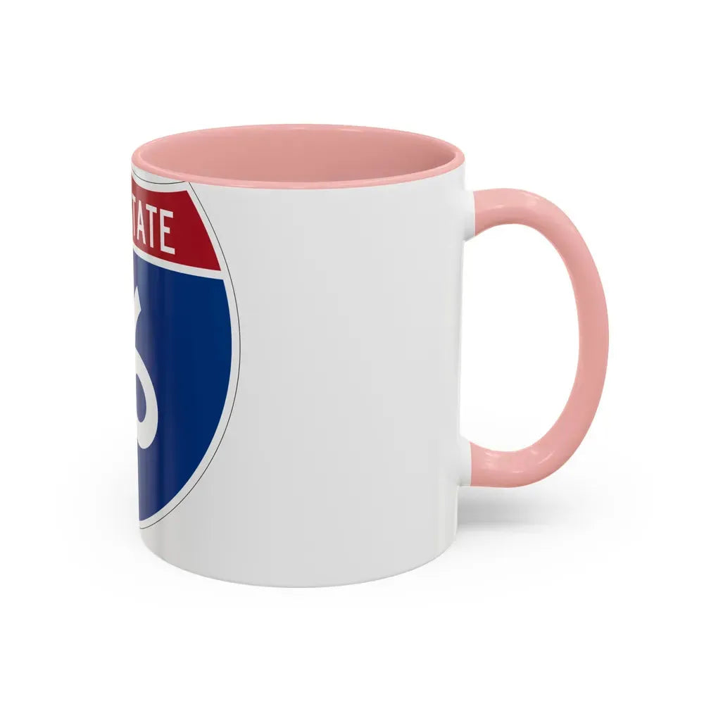 Interstate 16 (U.S. Highways) Accent Coffee Mug - Go Mug Yourself