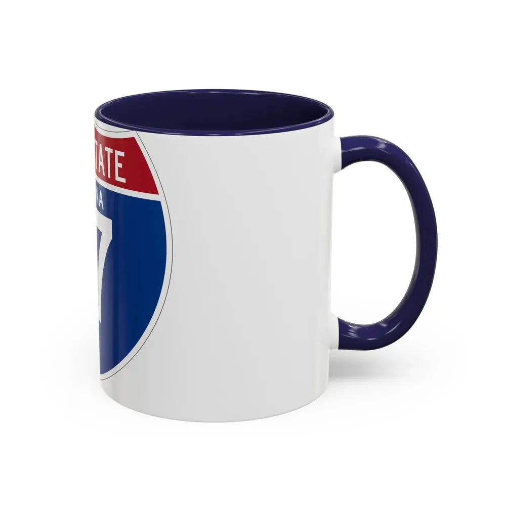 Interstate 17 (U.S. Highways) Accent Coffee Mug - Go Mug Yourself