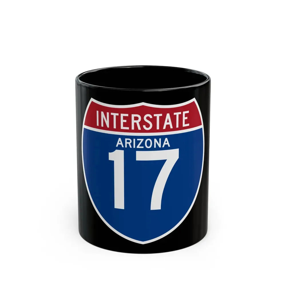 Interstate 17 (U.S. Highways) Black Coffee Mug 11oz - Go Mug Yourself