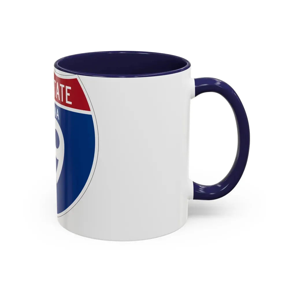 Interstate 19 (U.S. Highways) Accent Coffee Mug - Go Mug Yourself
