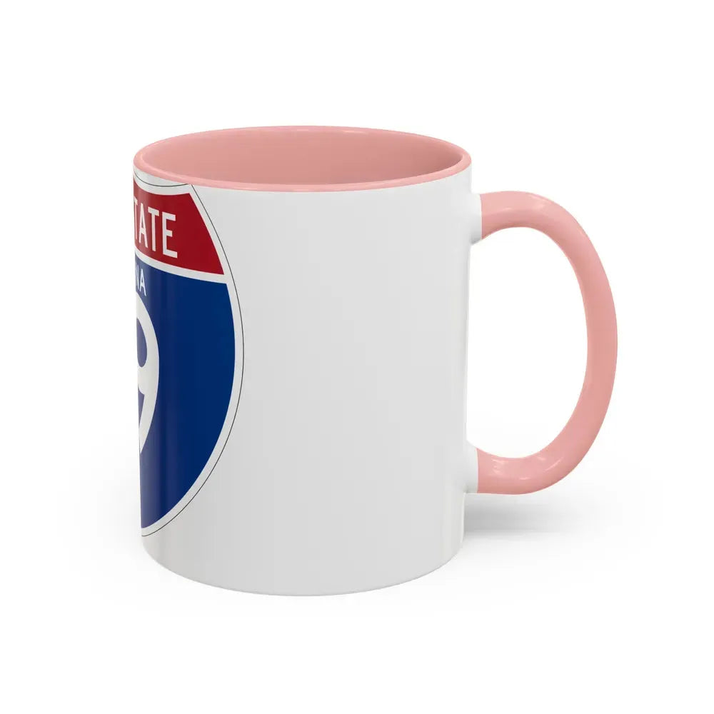 Interstate 19 (U.S. Highways) Accent Coffee Mug - Go Mug Yourself