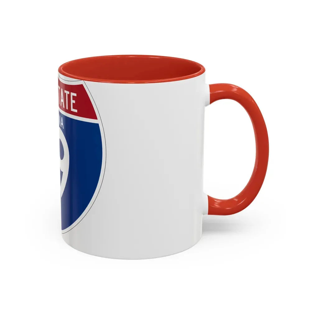 Interstate 19 (U.S. Highways) Accent Coffee Mug - Go Mug Yourself