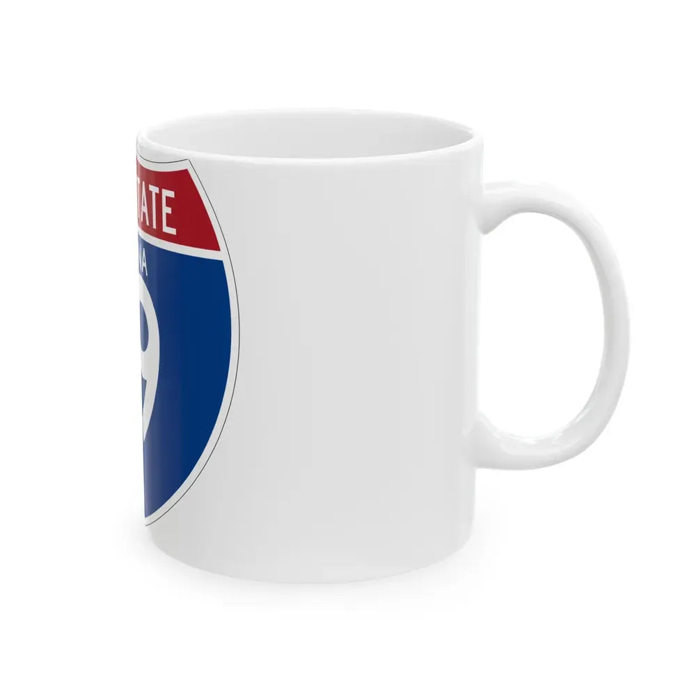 Interstate 19 (U.S. Highways) White Coffee Mug - Go Mug Yourself