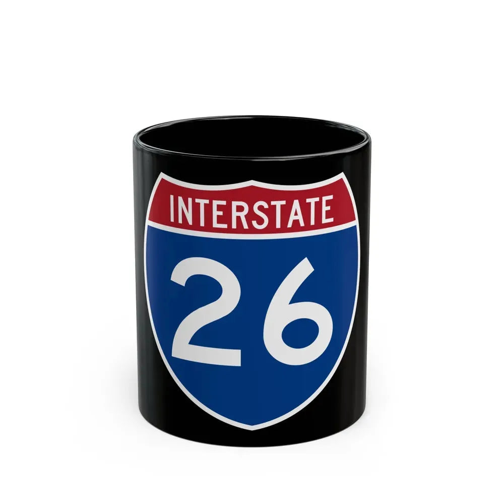 Interstate 26 (U.S. Highways) Black Coffee Mug 11oz - Go Mug Yourself