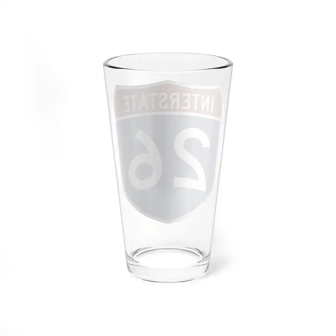 Interstate 26 (U.S. Highways) Pint Glass 16oz - Go Mug Yourself