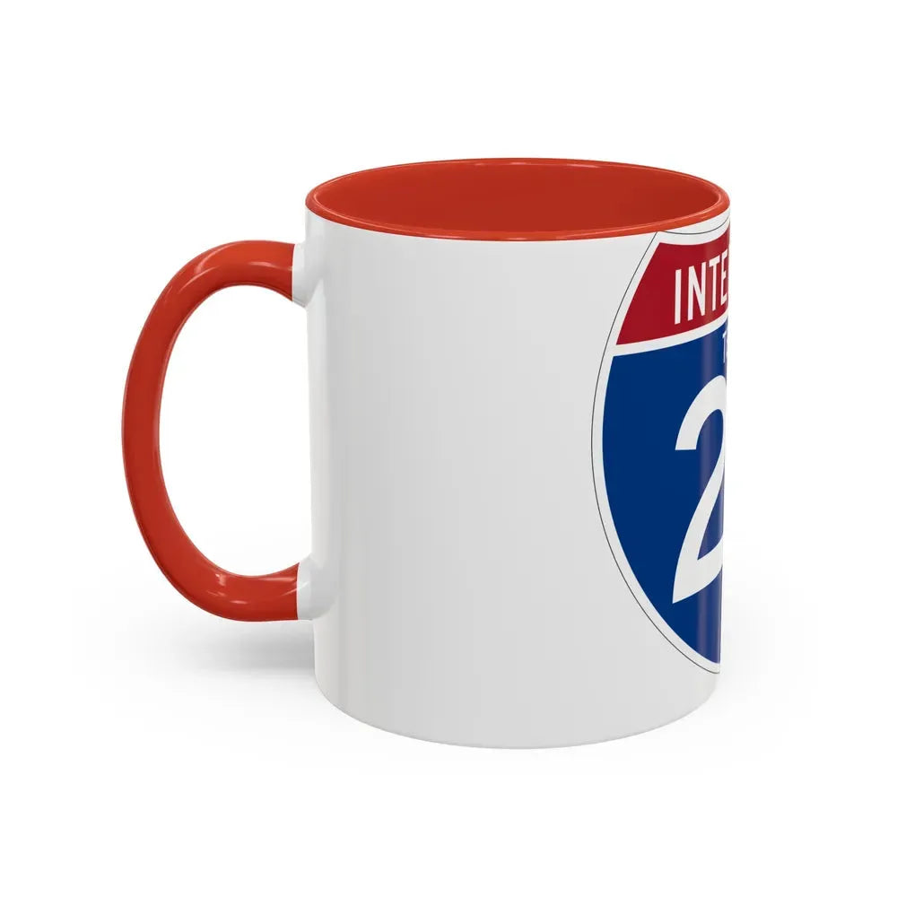 Interstate 27 (U.S. Highways) Accent Coffee Mug - Go Mug Yourself