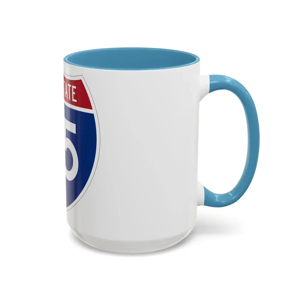 Interstate 35 (U.S. Highways) Accent Coffee Mug - Go Mug Yourself