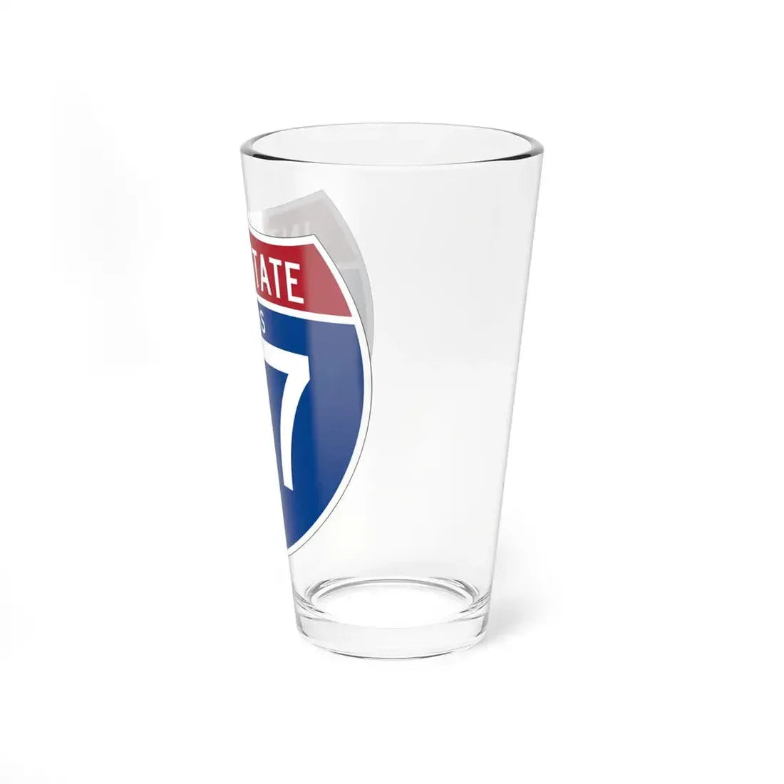 Interstate 37 (U.S. Highways) Pint Glass 16oz - Go Mug Yourself