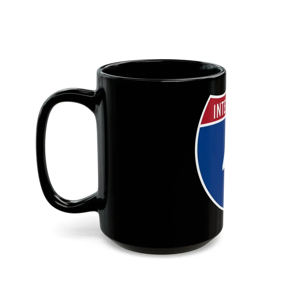 Interstate 4 (U.S. Highways) Black Coffee Mug - Go Mug Yourself