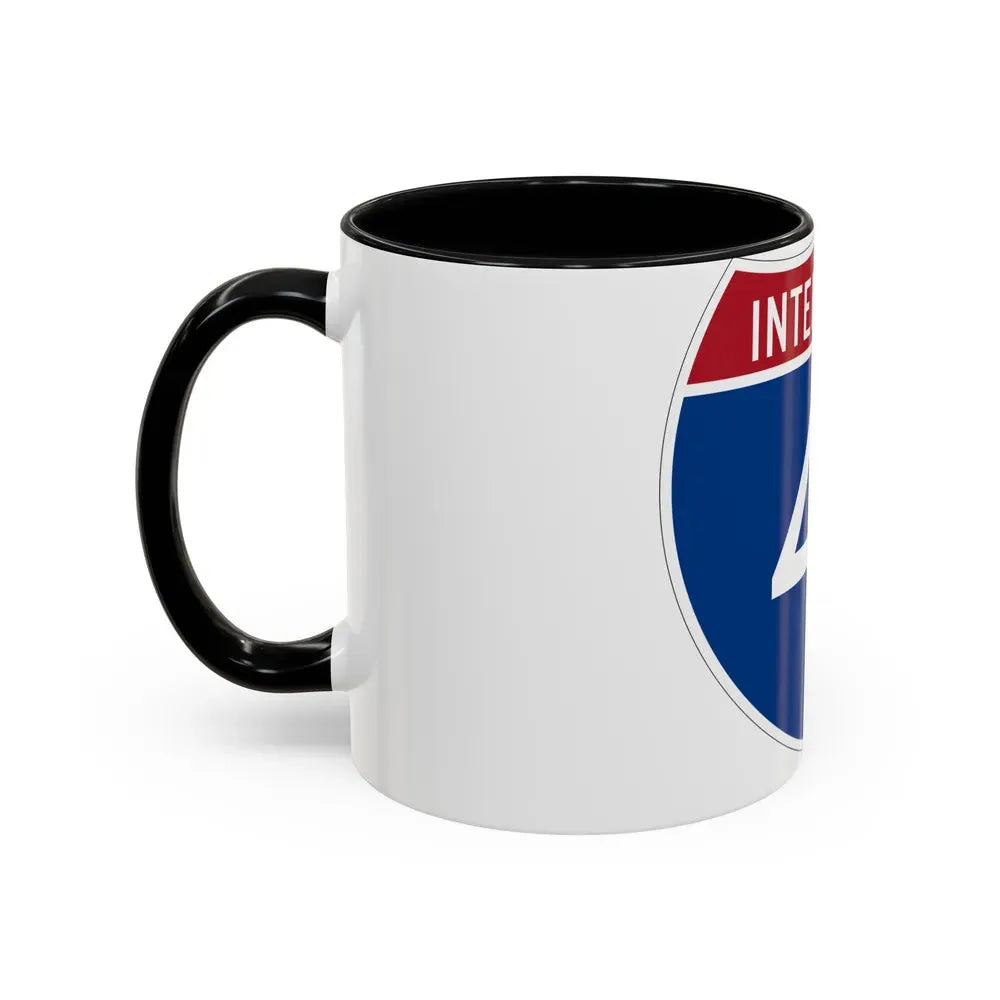 Interstate 41 (U.S. Highways) Accent Coffee Mug - Go Mug Yourself