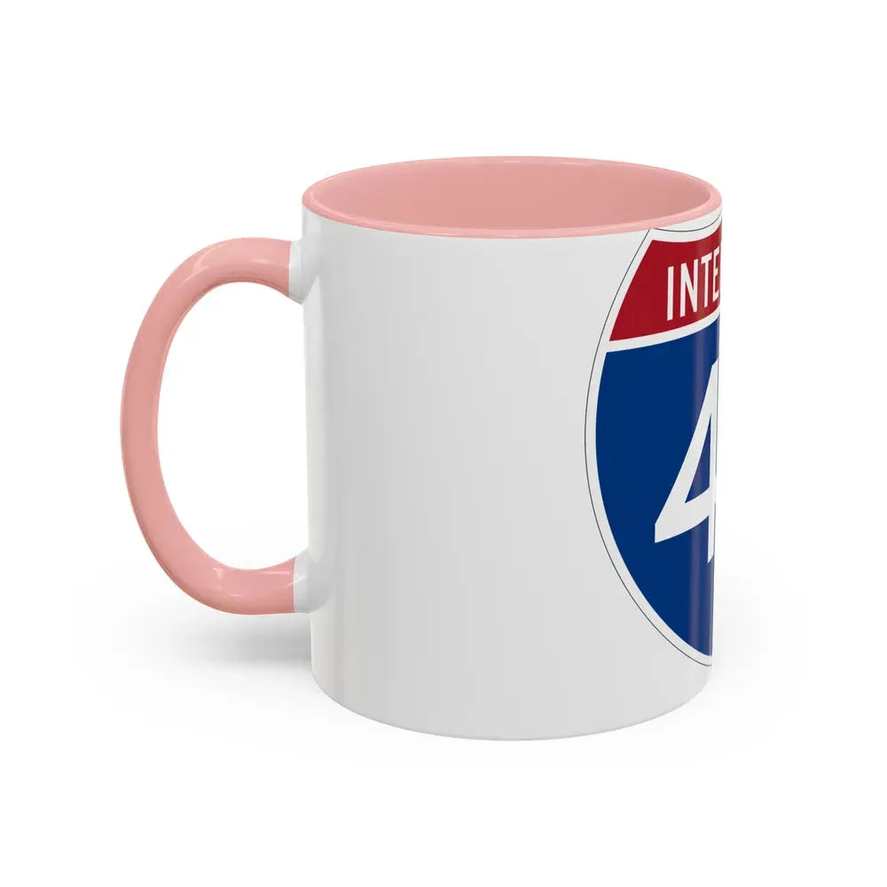 Interstate 49 (U.S. Highways) Accent Coffee Mug - Go Mug Yourself