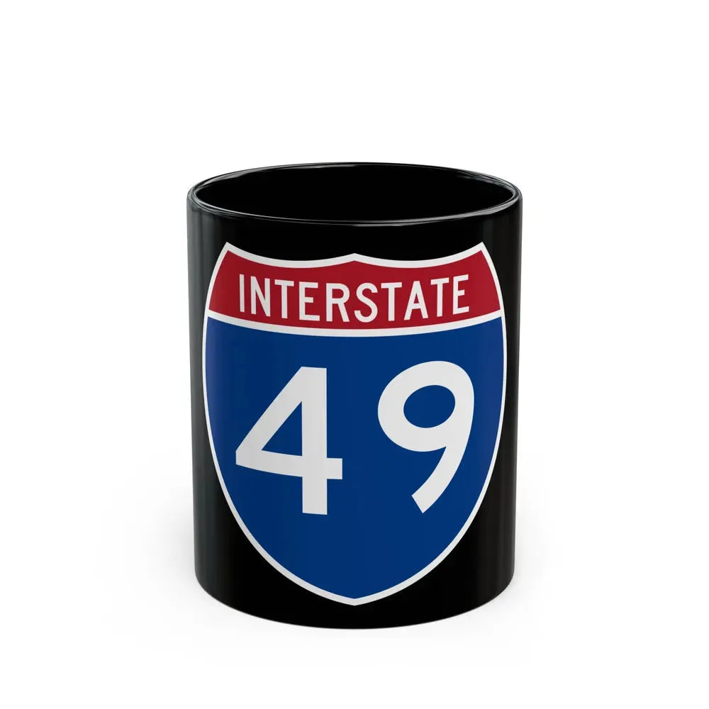 Interstate 49 (U.S. Highways) Black Coffee Mug 11oz - Go Mug Yourself