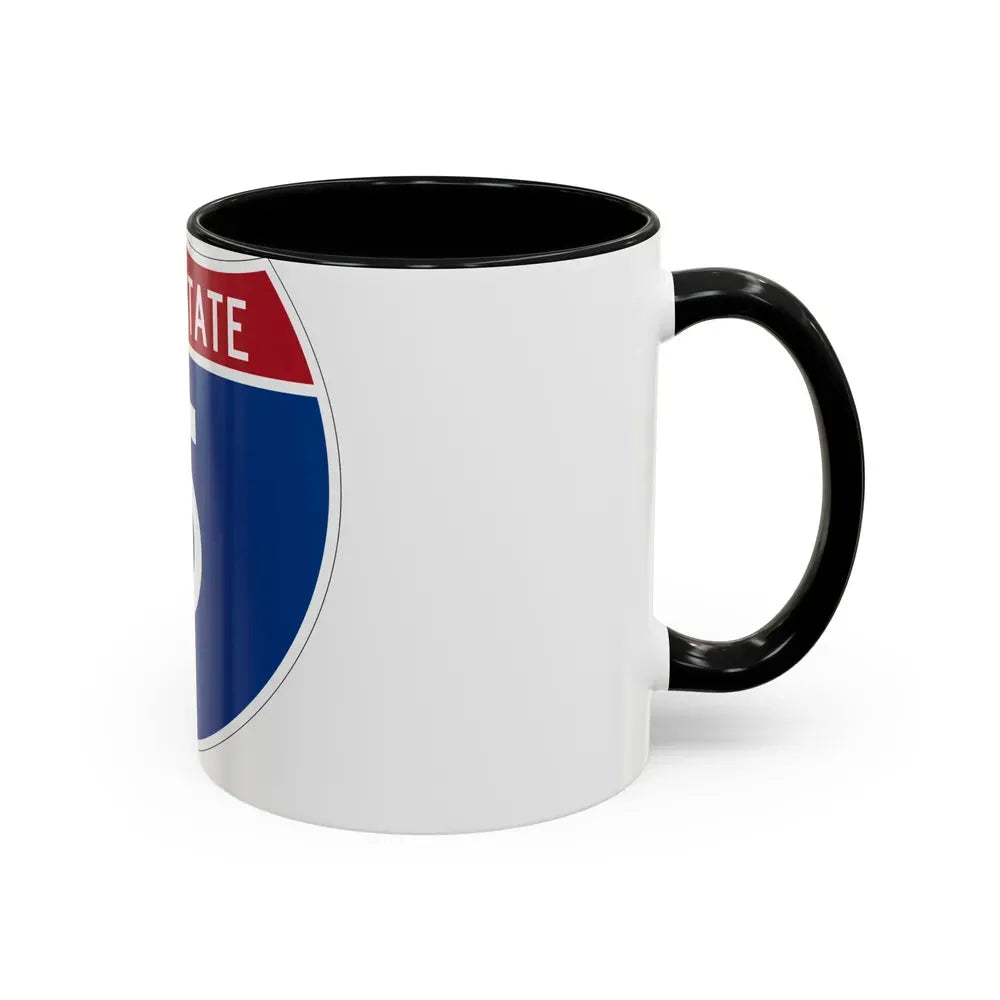 Interstate 5 (U.S. Highways) Accent Coffee Mug - Go Mug Yourself
