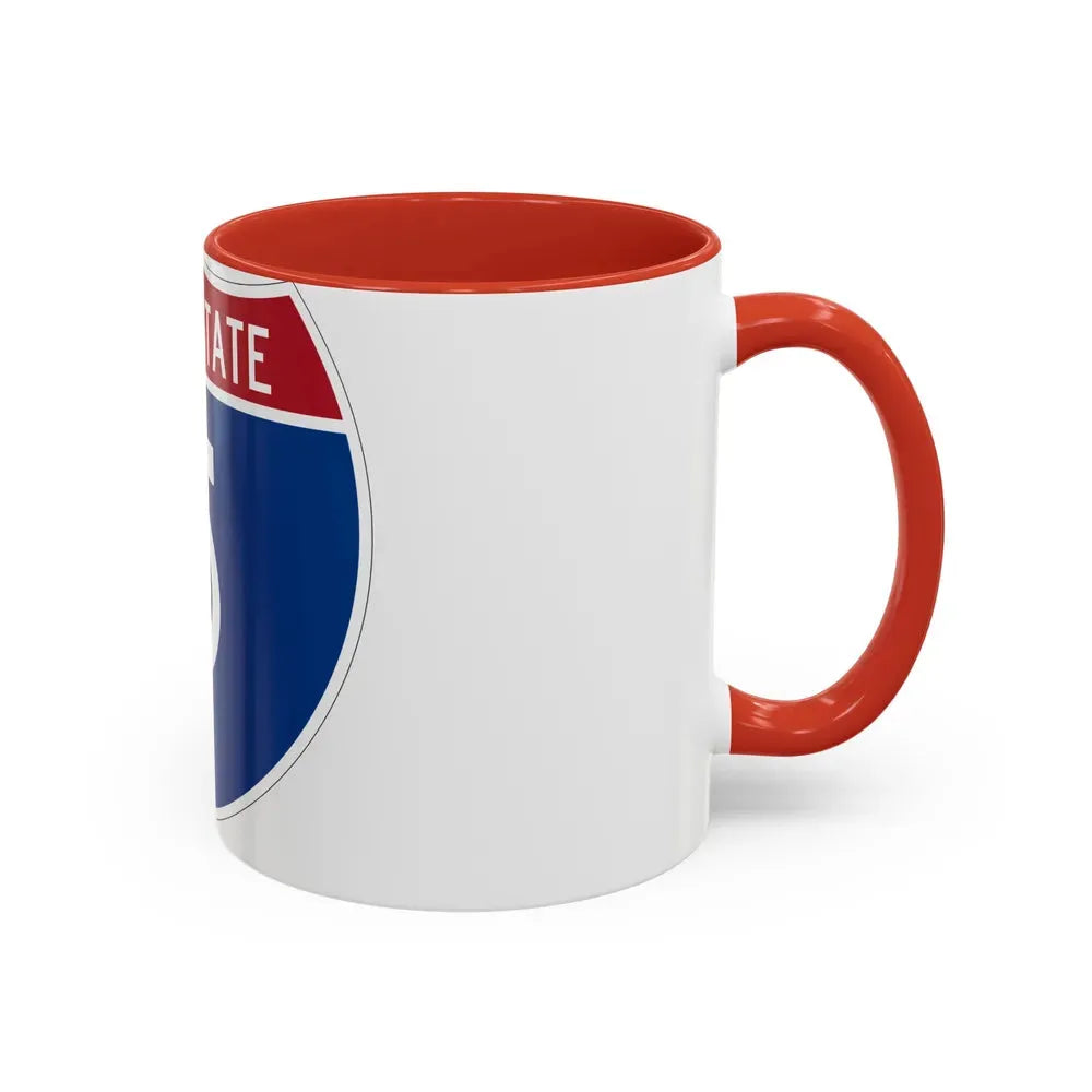 Interstate 5 (U.S. Highways) Accent Coffee Mug - Go Mug Yourself