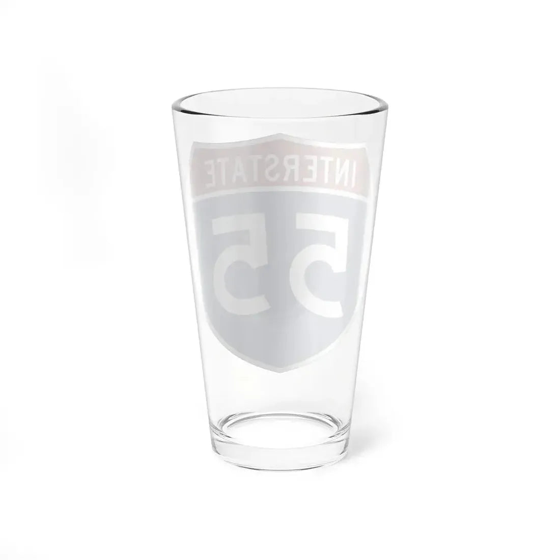 Interstate 55 (U.S. Highways) Pint Glass 16oz - Go Mug Yourself