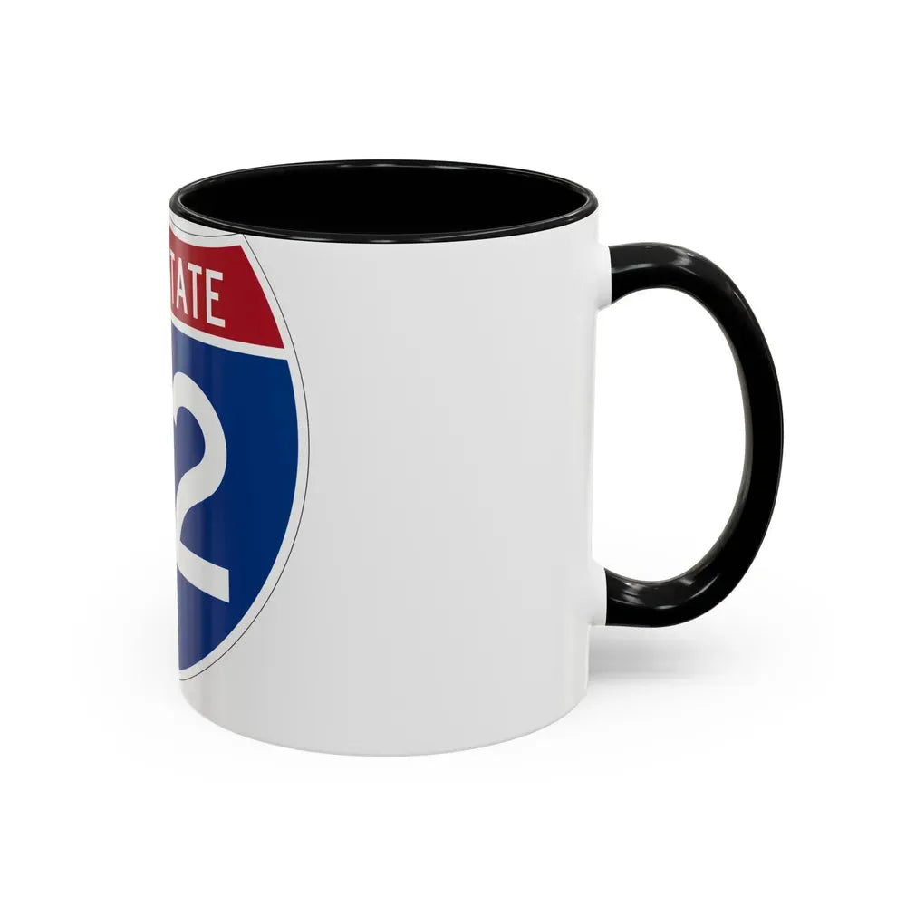 Interstate 72 (U.S. Highways) Accent Coffee Mug - Go Mug Yourself