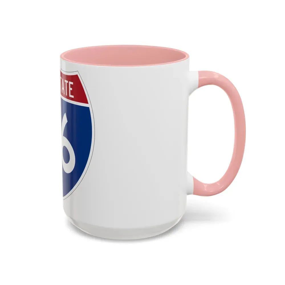 Interstate 86 Pennsylvania New York (U.S. Highways) Accent Coffee Mug - Go Mug Yourself