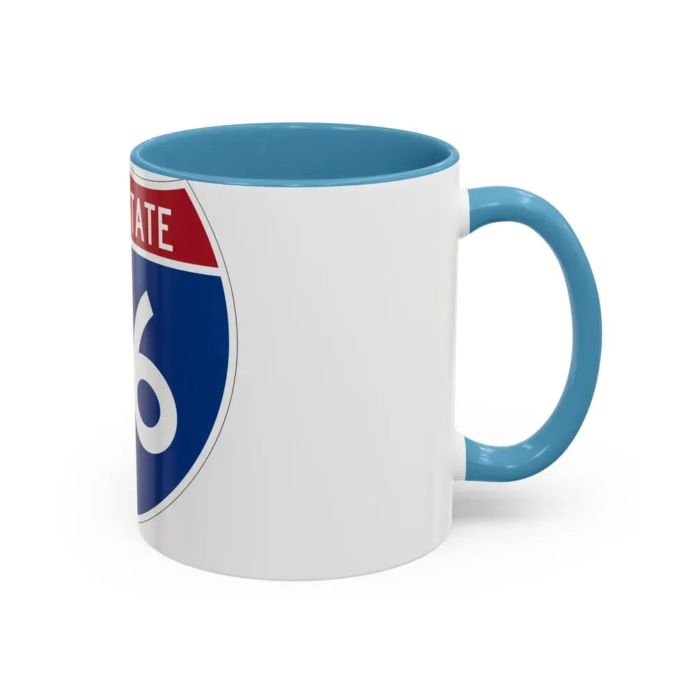 Interstate 86 Pennsylvania New York (U.S. Highways) Accent Coffee Mug - Go Mug Yourself