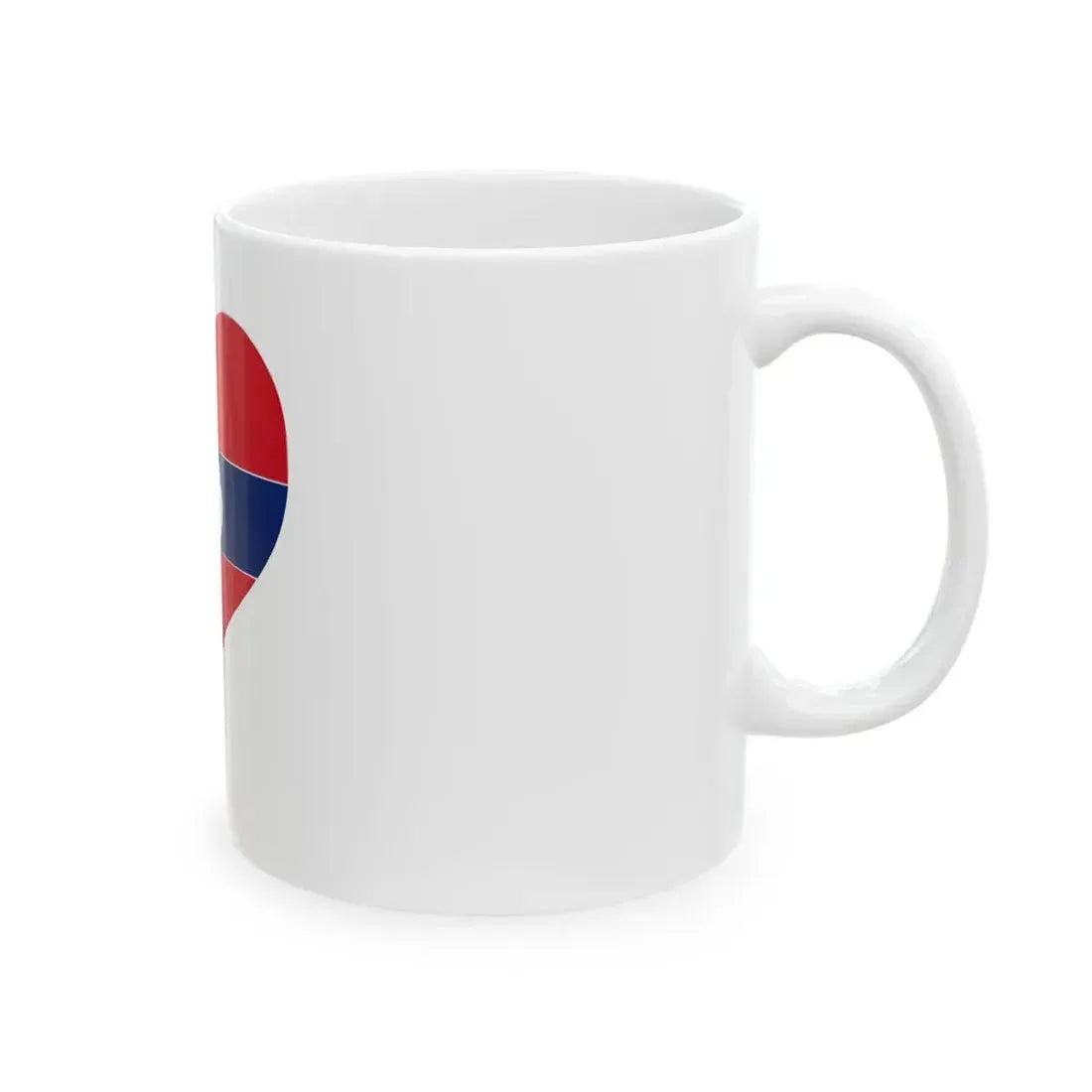 Interwiki Women Laos Logo (Laos) White Coffee Mug - Go Mug Yourself