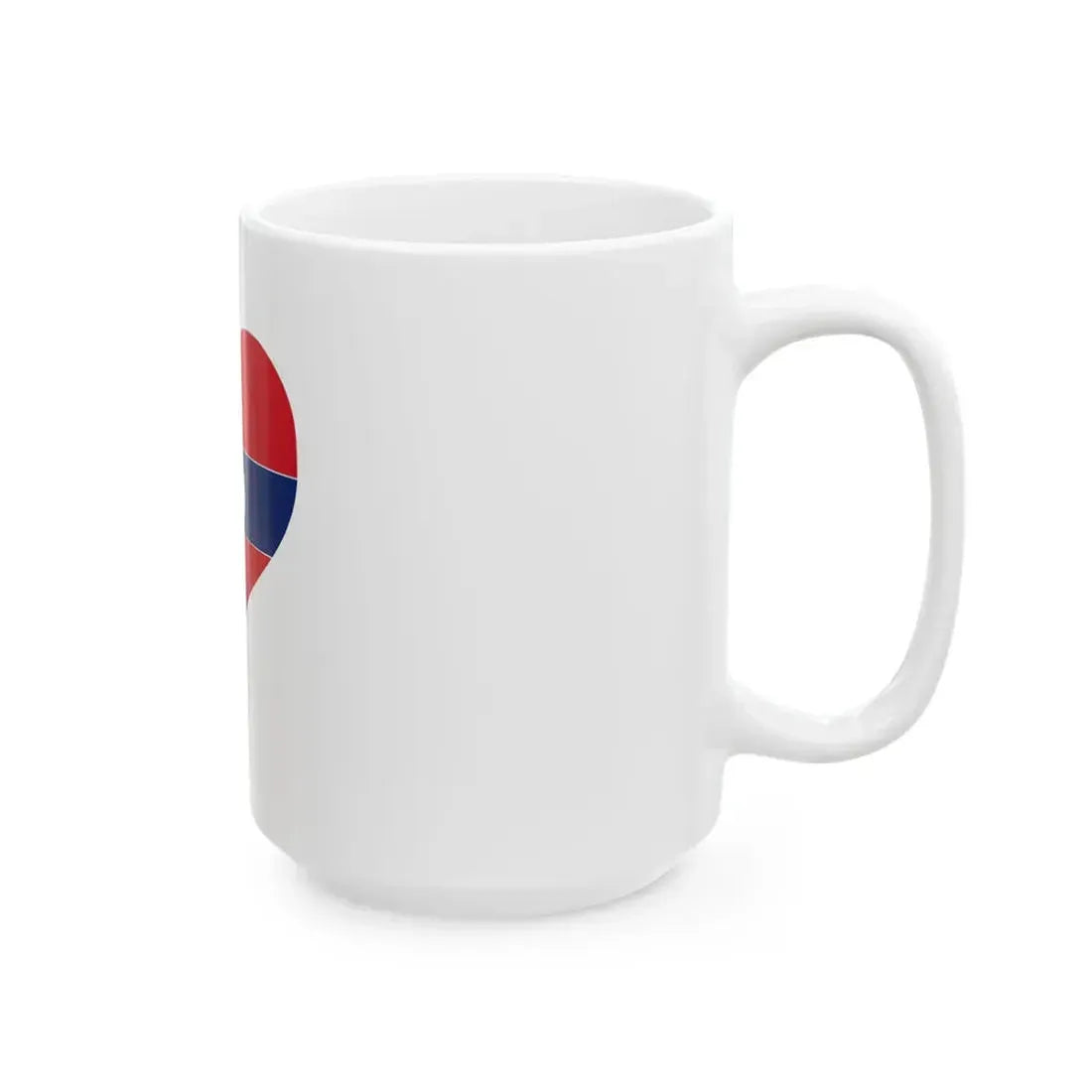 Interwiki Women Laos Logo (Laos) White Coffee Mug - Go Mug Yourself