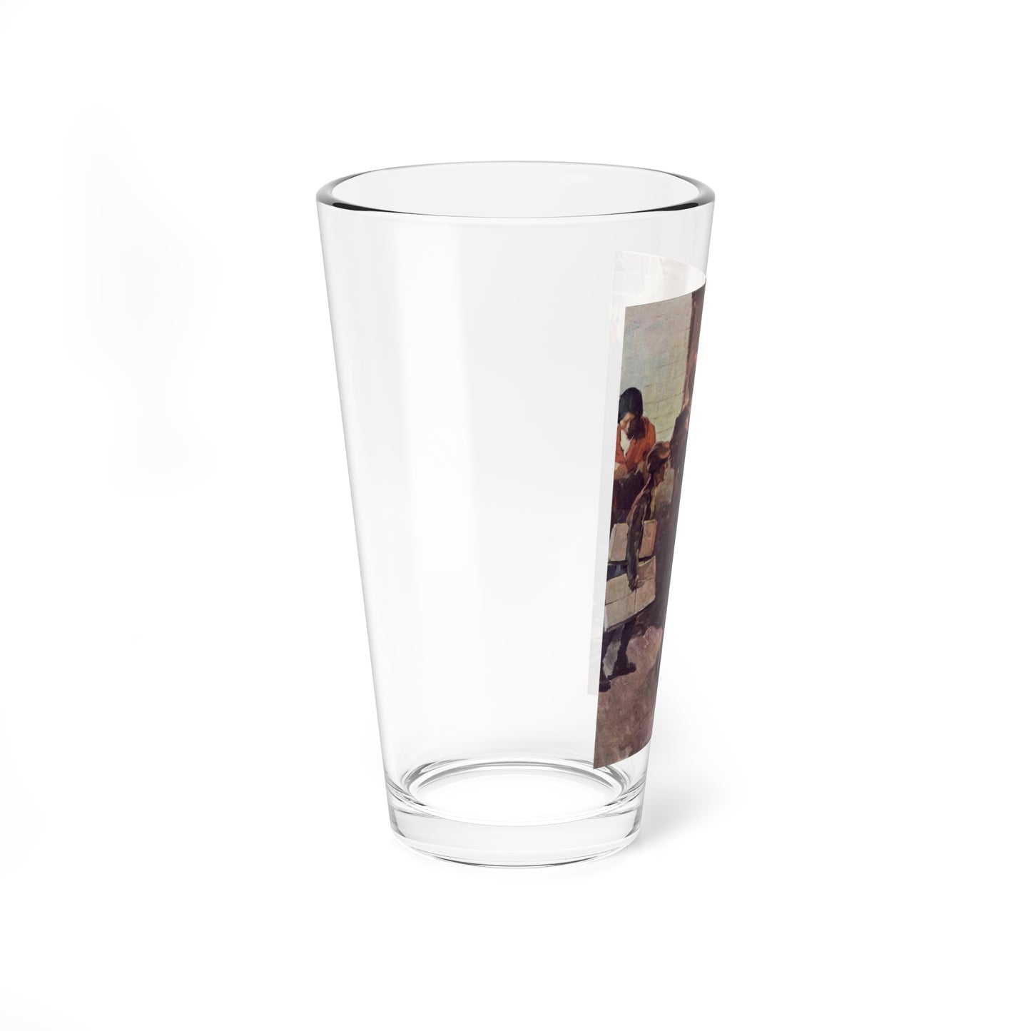 Into the Subway at Evening, Redbook, September 1930 - Pint Glass 16oz-Go Mug Yourself