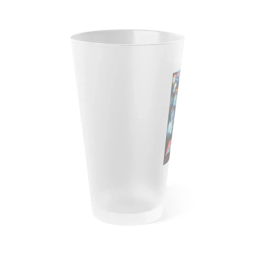 INVADER 1991 Movie Poster - Frosted Pint Glass 16oz - Go Mug Yourself