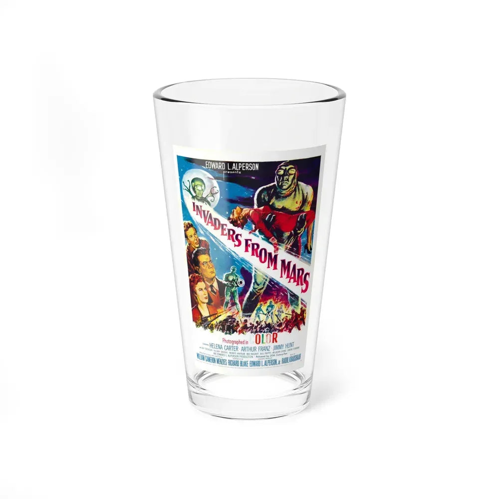 INVADERS FROM MARS 1953 Movie Poster - Pint Glass 16oz 16oz - Go Mug Yourself