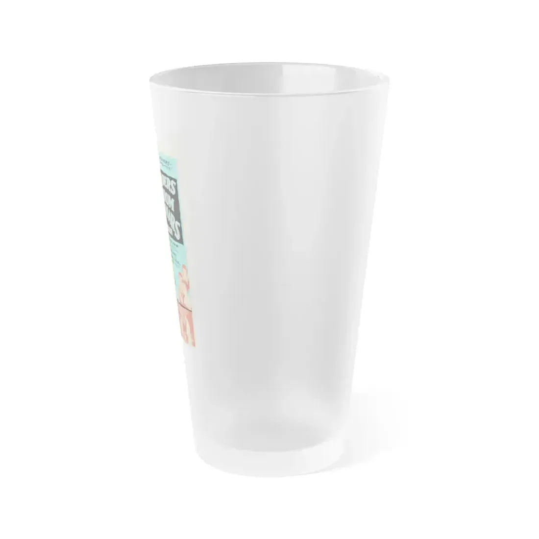 INVADERS FROM MARS (4) 1953 Movie Poster - Frosted Pint Glass 16oz - Go Mug Yourself