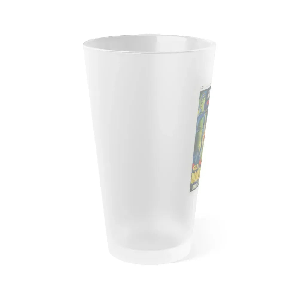 INVADERS FROM MARS (ITALIAN 2) 1953 Movie Poster - Frosted Pint Glass 16oz - Go Mug Yourself