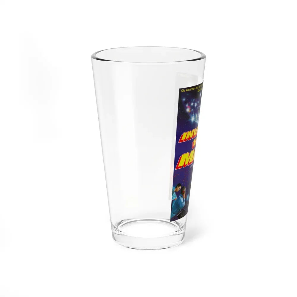 INVADERS FROM MARS (REMAKE GERMAN) 1986 Movie Poster - Pint Glass 16oz - Go Mug Yourself