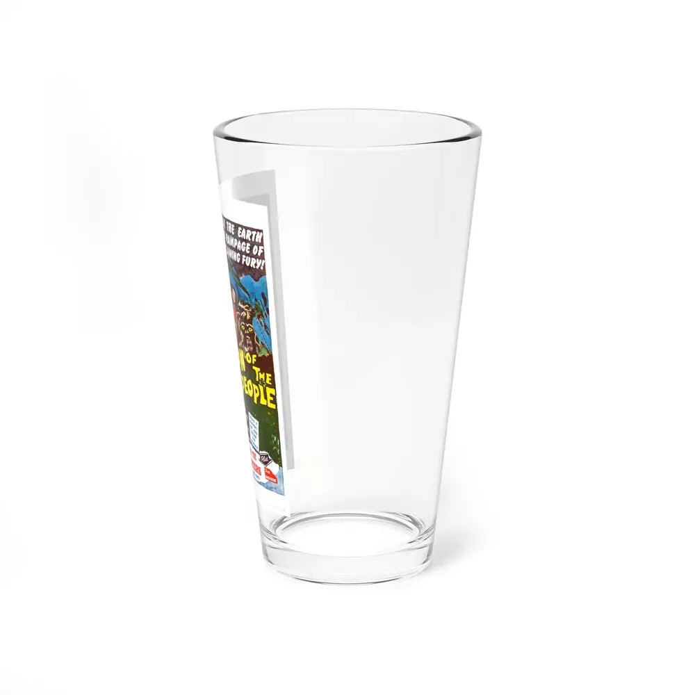 INVASION OF THE ANIMAL PEOPLE + TERROR OF THE BLOOD HUNTERS 1959 Movie Poster - Pint Glass 16oz - Go Mug Yourself