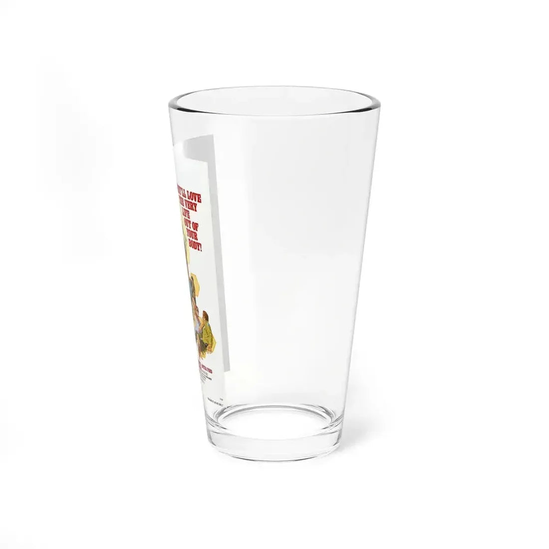 INVASION OF THE BEE GIRLS (Graveyard Tramps) 1973 Movie Poster - Pint Glass 16oz - Go Mug Yourself