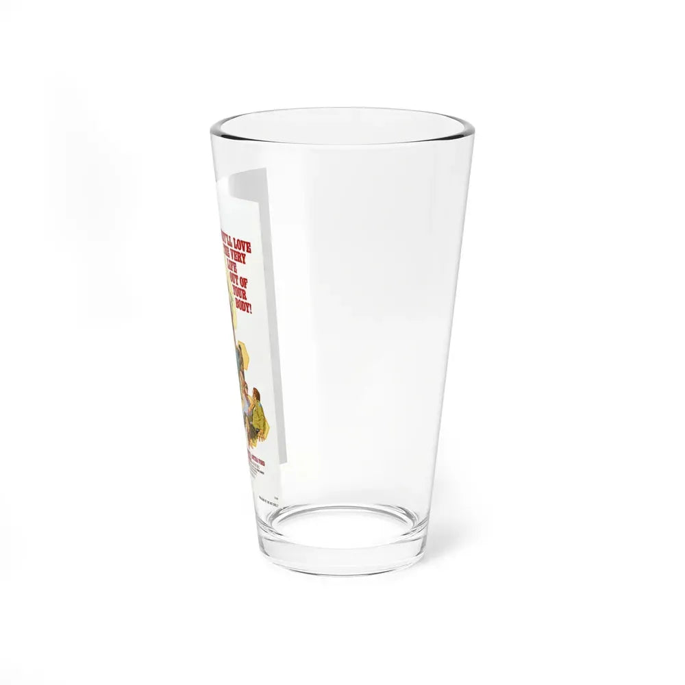 INVASION OF THE BEE GIRLS (Graveyard Tramps) 1973 Movie Poster - Pint Glass 16oz - Go Mug Yourself