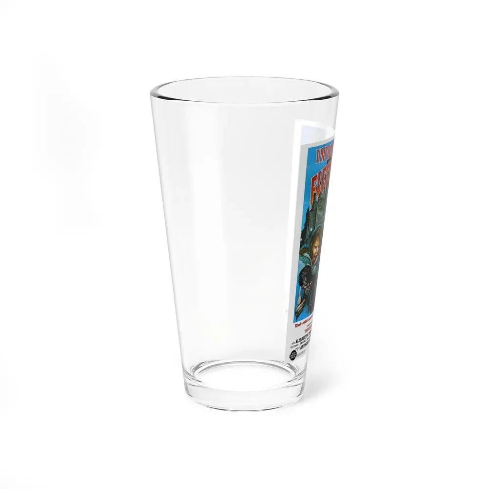 INVASION OF THE FLESH HUNTERS 1980 Movie Poster - Pint Glass 16oz - Go Mug Yourself