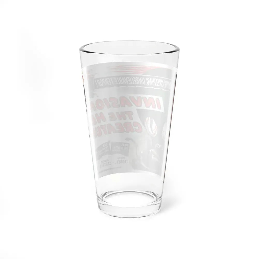 INVASION OF THE HELL CREATURES (INVASION OF THE SAUCER-MEN) 1957 Movie Poster - Pint Glass 16oz - Go Mug Yourself