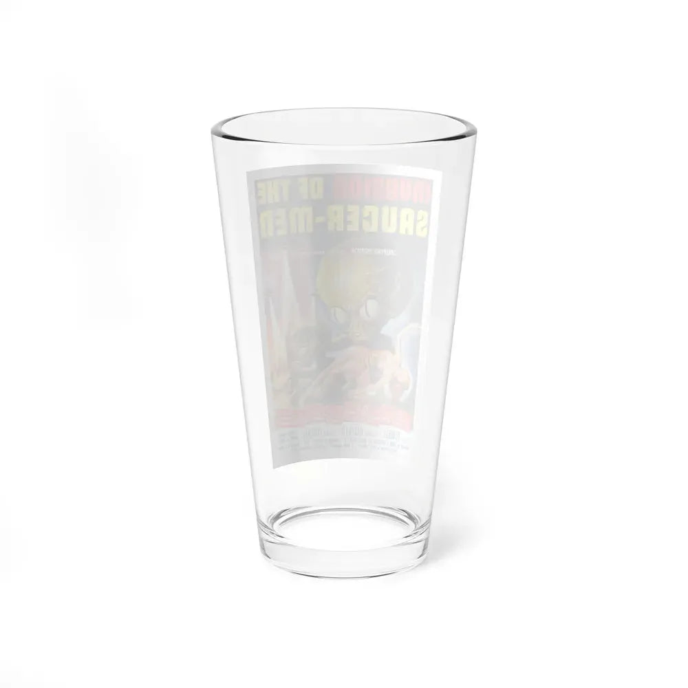 INVASION OF THE SAUCER-MEN 1957 Movie Poster - Pint Glass 16oz - Go Mug Yourself