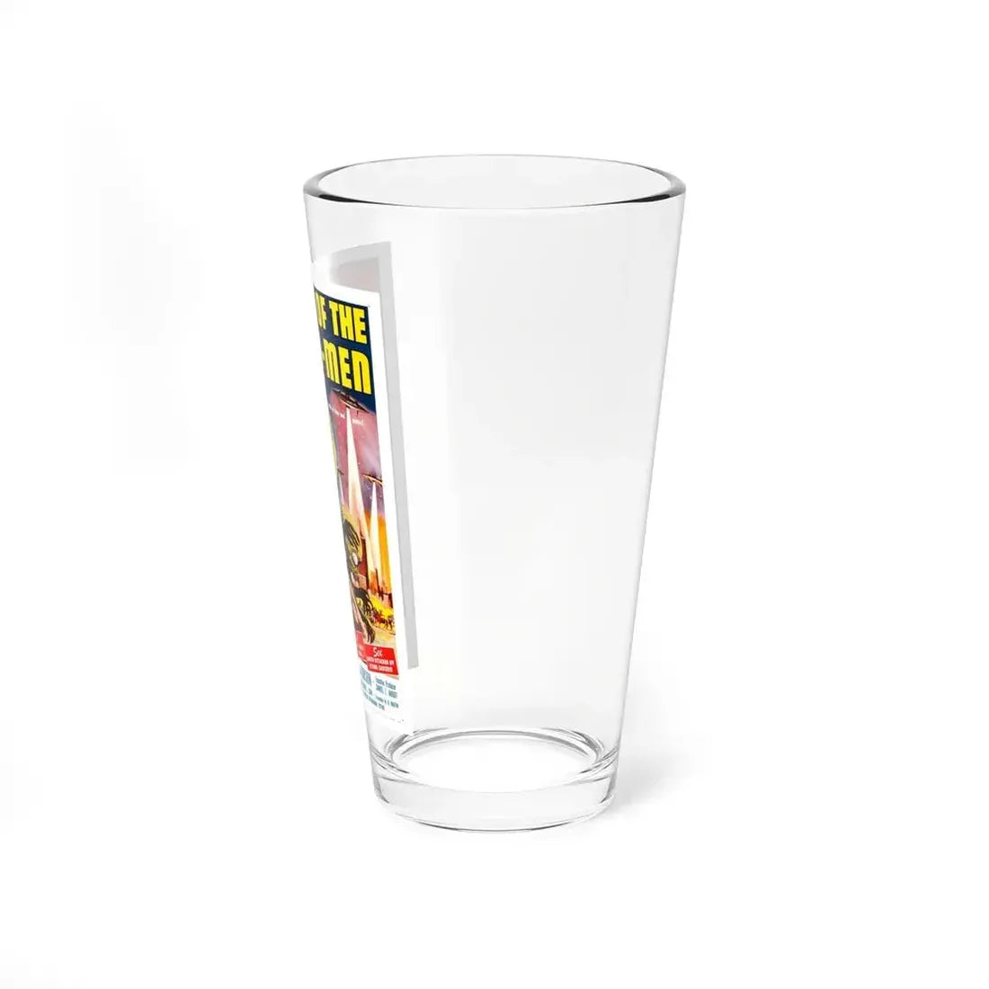 INVASION OF THE SAUCER-MEN 1957 Movie Poster - Pint Glass 16oz - Go Mug Yourself