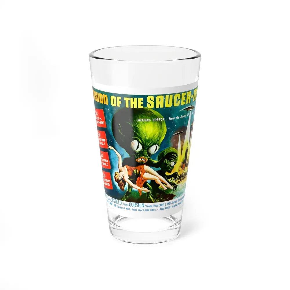 INVASION OF THE SAUCER-MEN (2) 1957 Movie Poster - Pint Glass 16oz 16oz - Go Mug Yourself