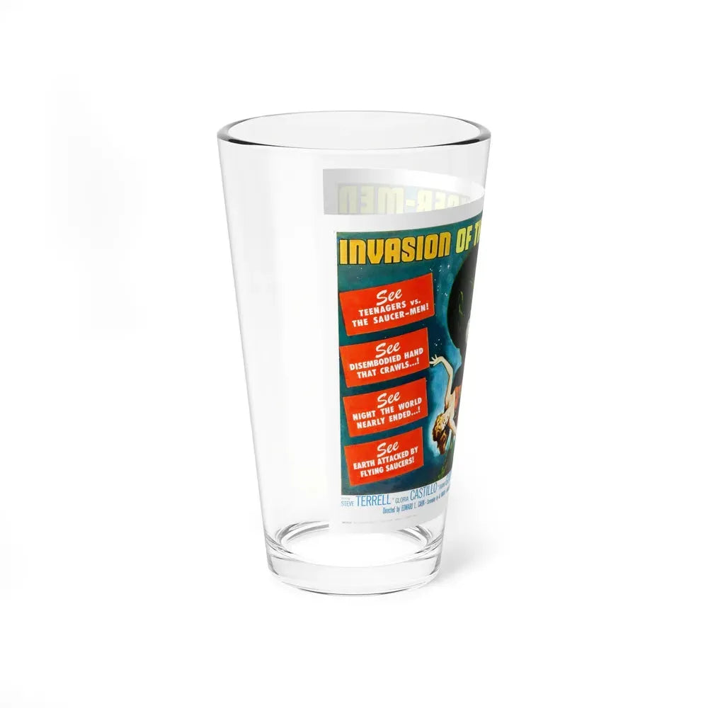 INVASION OF THE SAUCER-MEN (2) 1957 Movie Poster - Pint Glass 16oz - Go Mug Yourself
